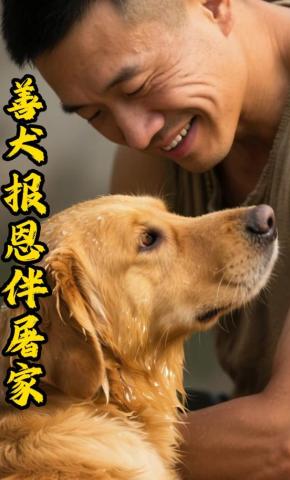 短剧《善犬报恩伴屠家》海报