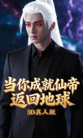 短剧《当你成就仙帝返回地球3D真人版》海报
