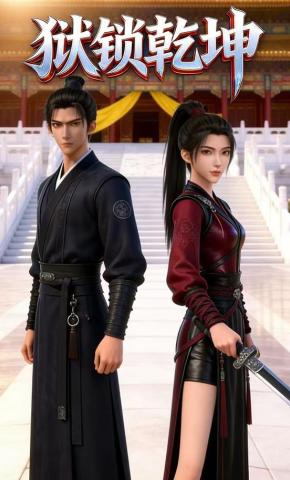 短剧《狱锁乾坤》海报