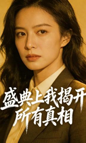 短剧《盛典上，我揭开所有真相》海报