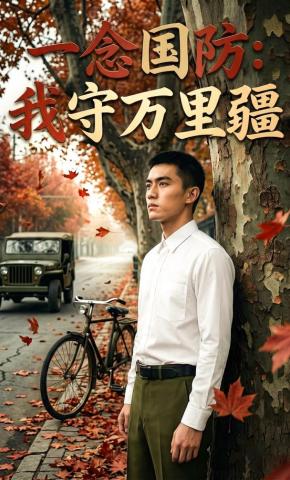 短剧《一念国防：我守万里疆》海报