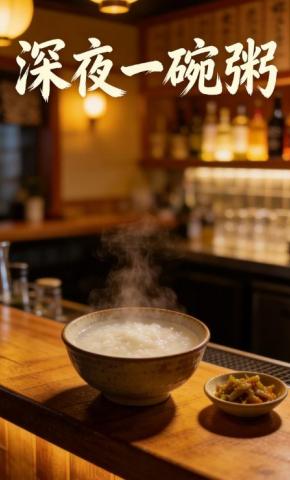 短剧《深夜一碗粥》海报