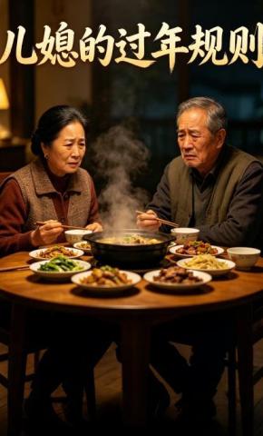 短剧《儿媳的过年规则》海报