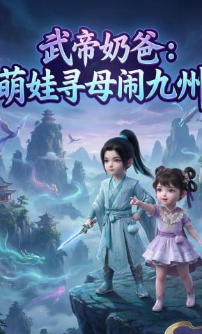 短剧《武帝奶爸：萌娃寻母闹九州》海报