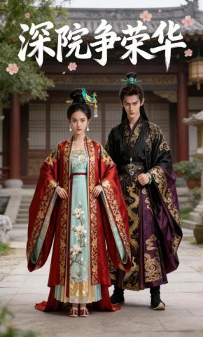 短剧《深院争荣华》海报