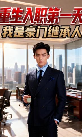 短剧《重生入职第一天，我是豪门继承人》海报