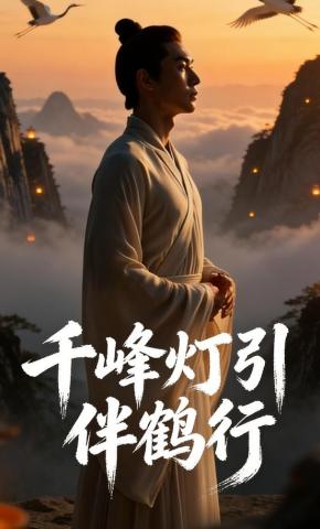短剧《千峰灯引伴鹤行》海报
