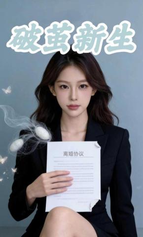 短剧《破茧新生》海报