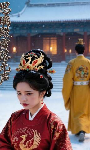 短剧《思璃殿雪落无声》海报