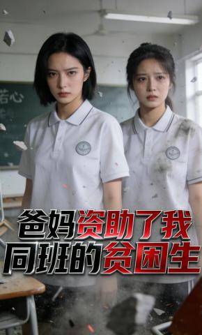 短剧《爸妈资助了我同班的贫困生》海报