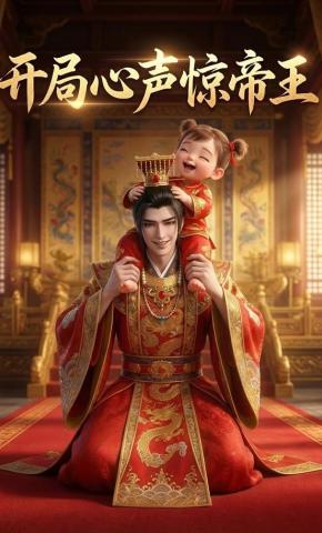短剧《开局心声惊帝王》海报