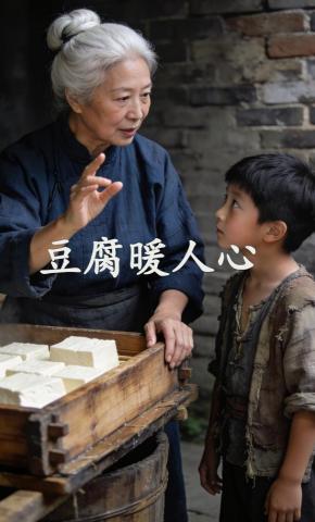 短剧《豆腐暖人心》海报