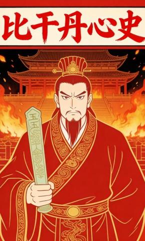 短剧《比干丹心史》海报