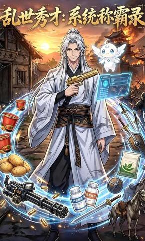 短剧《乱世秀才：系统称霸录》海报