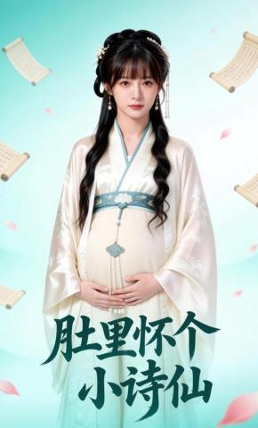 短剧《肚里怀个小诗仙》海报