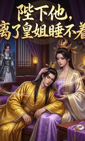 短剧《陛下他，离了皇姐睡不着》海报