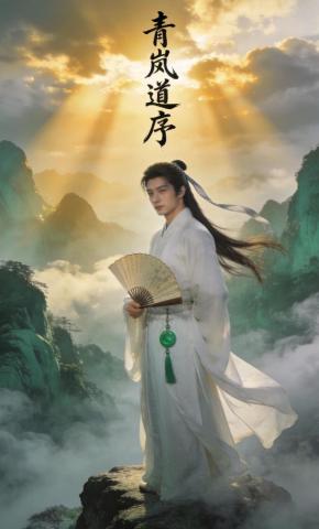 短剧《青岚道序》海报