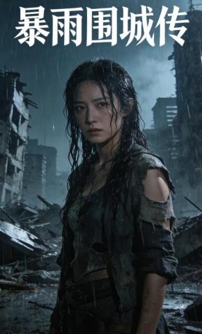 短剧《暴雨围城传》海报