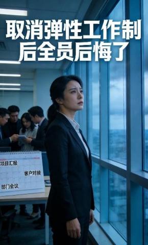 短剧《取消弹性工作制后全员后悔了》海报