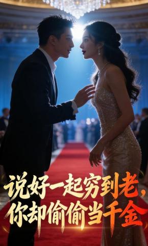 短剧《说好一起穷到老，你却偷偷当千金》海报