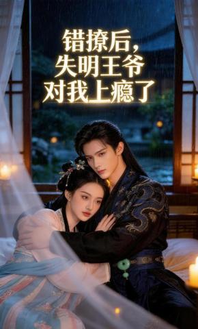 短剧《错撩后，失明王爷对我上瘾了》海报
