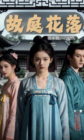 短剧《故庭花落》海报