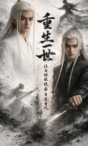 短剧《重生一世，让白眼狼徒弟自生自灭》海报