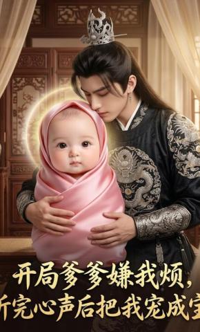 短剧《开局爹爹嫌我烦，听完心声后把我宠成宝》海报