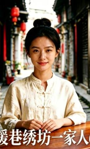 短剧《暖巷绣坊一家人6》海报