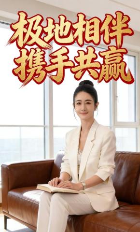 短剧《极地相伴携手共赢》海报