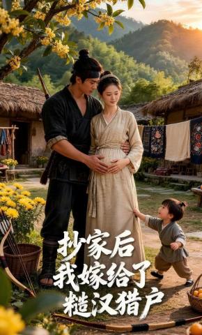 短剧《抄家后，我嫁给了糙汉猎户》海报
