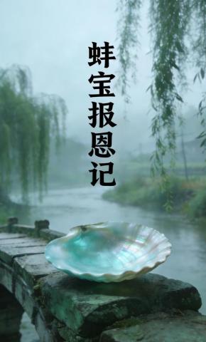 短剧《蚌宝报恩记》海报