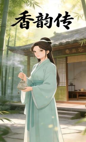 短剧《香韵传》海报