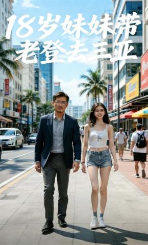 短剧《18岁妹妹带老登去三亚》海报