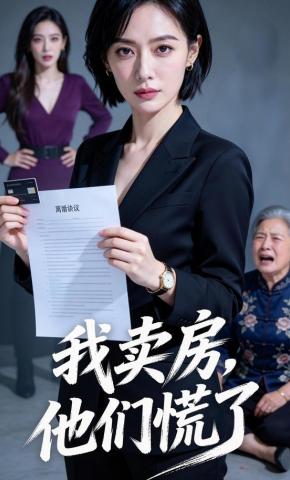 短剧《我卖房，他们慌了》海报