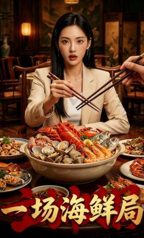 短剧《一场海鲜局》海报