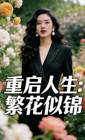 短剧《重启人生：繁花似锦》海报