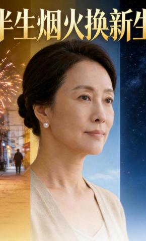 短剧《半生烟火换新生》海报