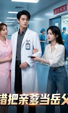 短剧《错把亲爹当岳父》海报