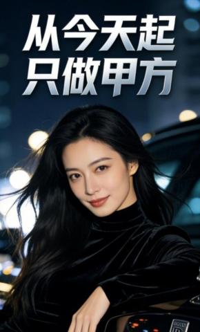 短剧《从今天起，只做甲方》海报