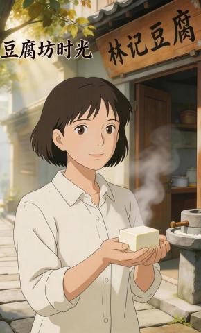 短剧《豆腐坊时光》海报