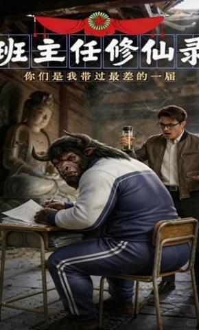 短剧《班主任修仙录你们是我带过最差的一届》海报