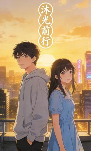短剧《沐光前行》海报