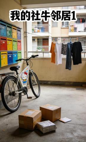 短剧《我的社牛邻居1》海报