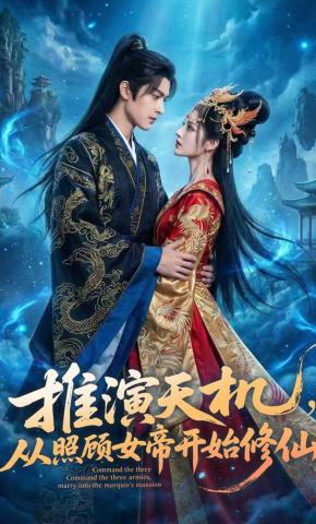 短剧《推演天机，从照顾女帝开始修仙》海报