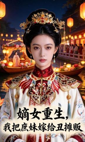 短剧《嫡女重生，我把庶妹嫁给丑摊贩》海报