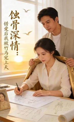 短剧《蚀骨深情：错爱后我被竹马宠上天》海报