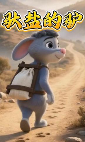 短剧《驮盐的驴》海报
