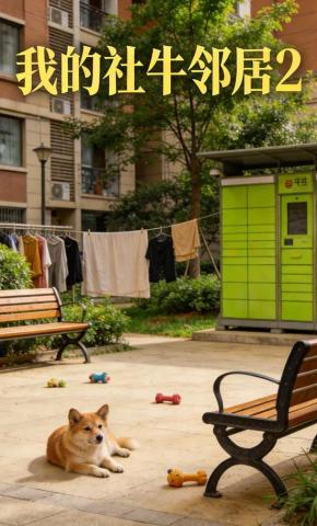 短剧《我的社牛邻居2》海报