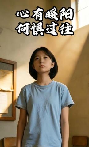 短剧《心有暖阳，何惧过往》海报